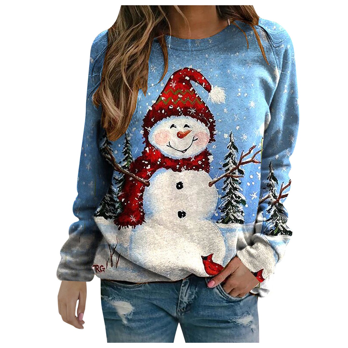 Christmas Sweater Coat Women's Clothing