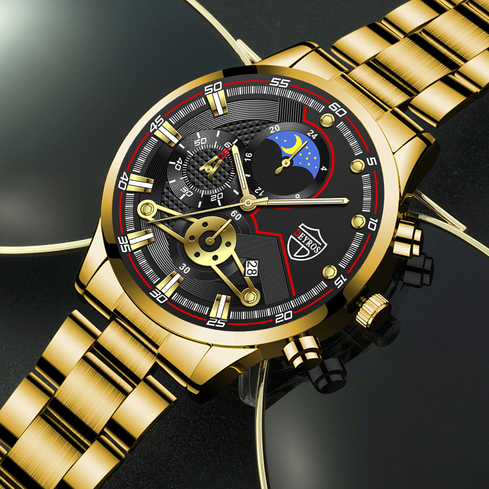 Fashion Men's Calendar Wristwatch