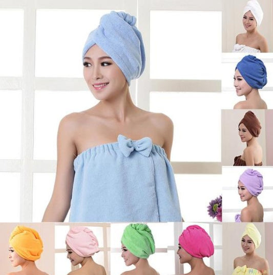 Women's  Absorbent Dry Hair Towel