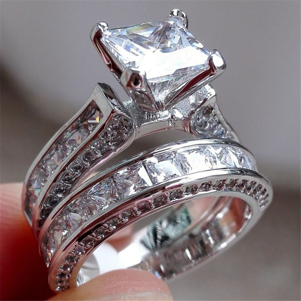 Wedding Engagement Ring Sets