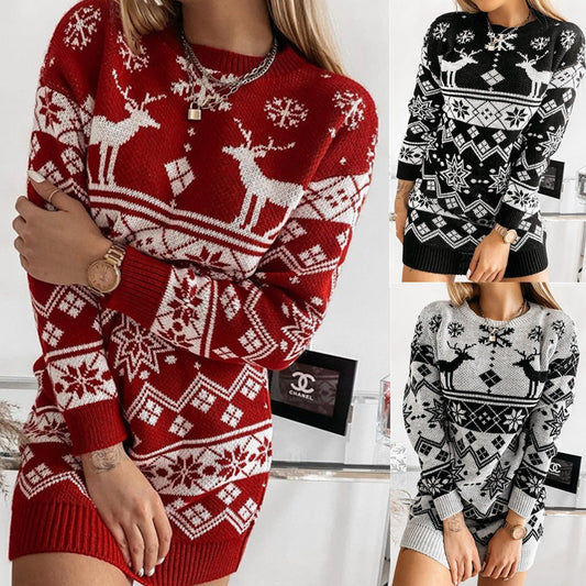  Dress Long Knitted Sweaters