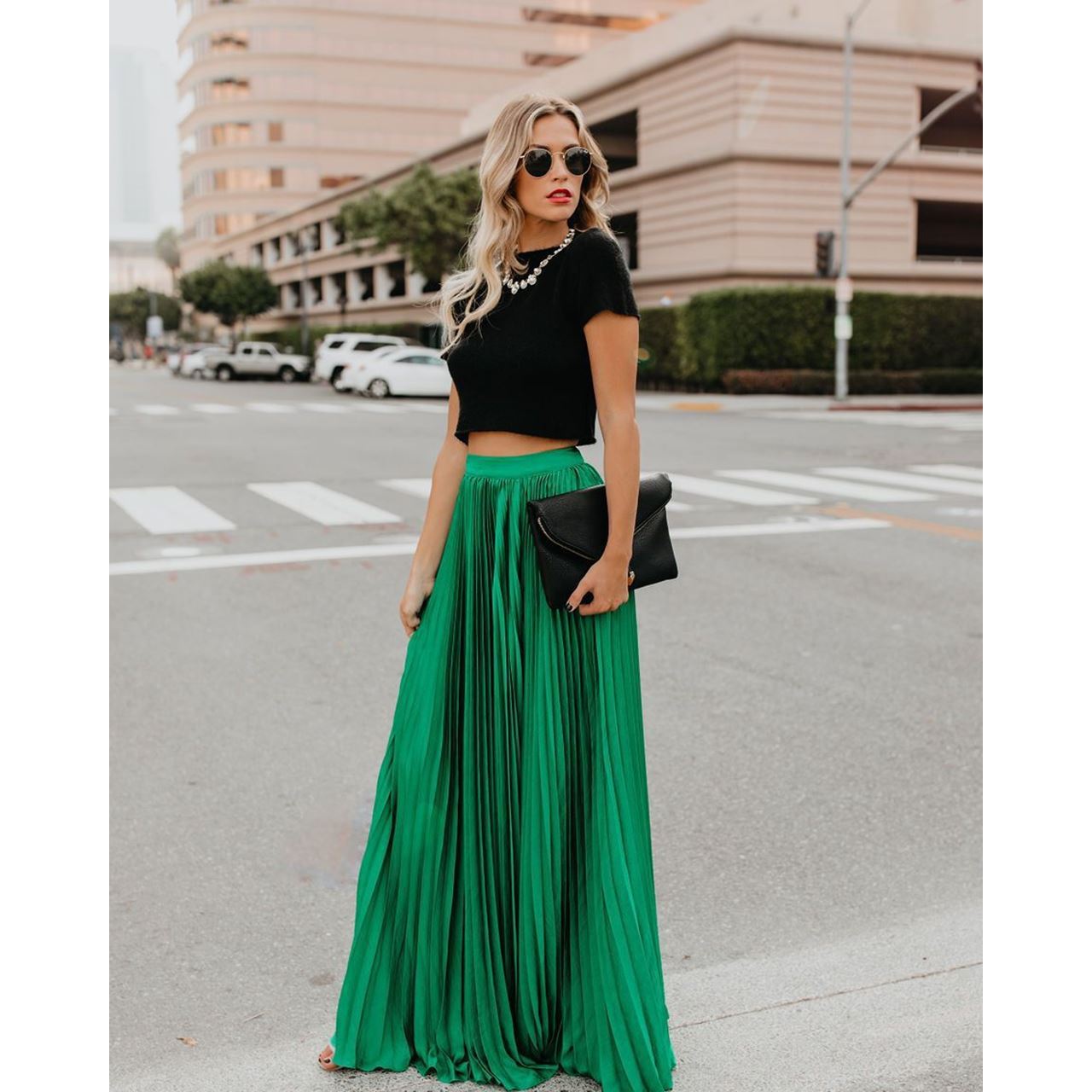 Women's fashion casual skirt