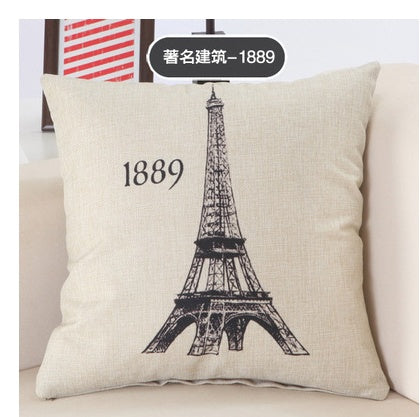 Print Pillow Cases Decorative Pillows Cotton Home Decoration Square Throw Pillows Cover - Totta Fashion 