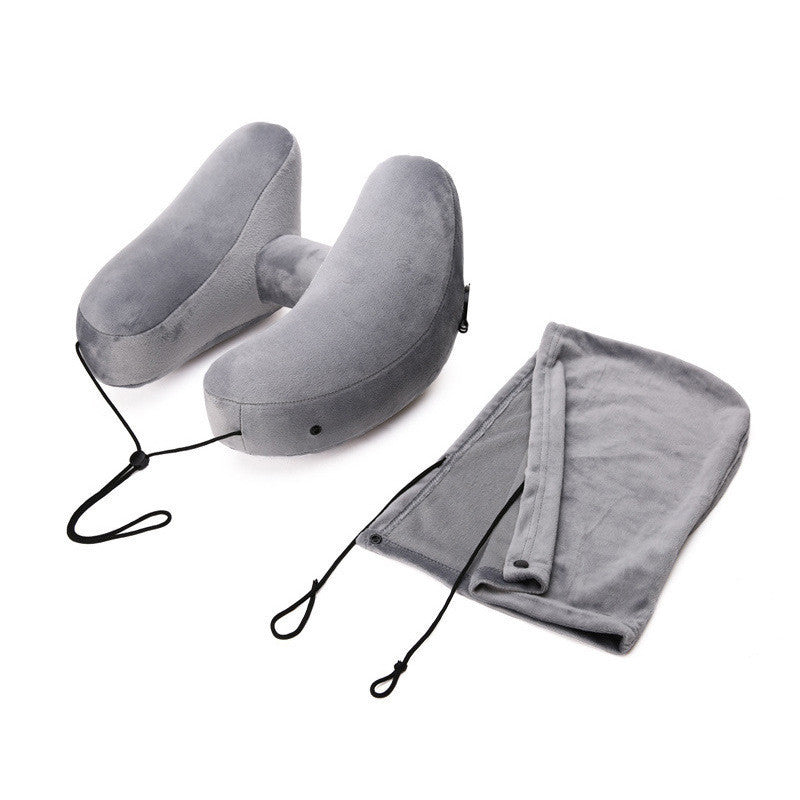 Pillow Folding  Car Seat Office Airplane Sleeping Cushion Pillows - Totta Fashion 