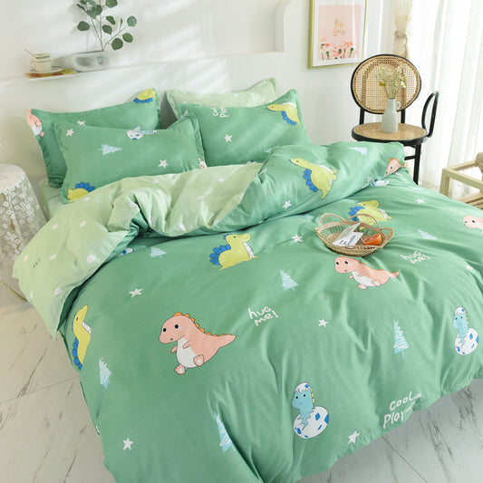 Cotton Sheet Duvet Cover Four Piece Set