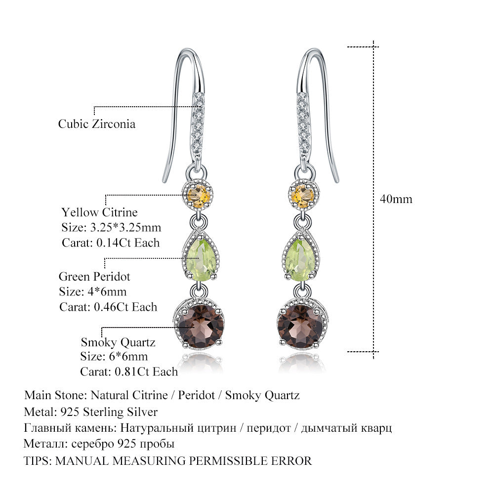 Fashionable Elegant S925 Silver Earrings