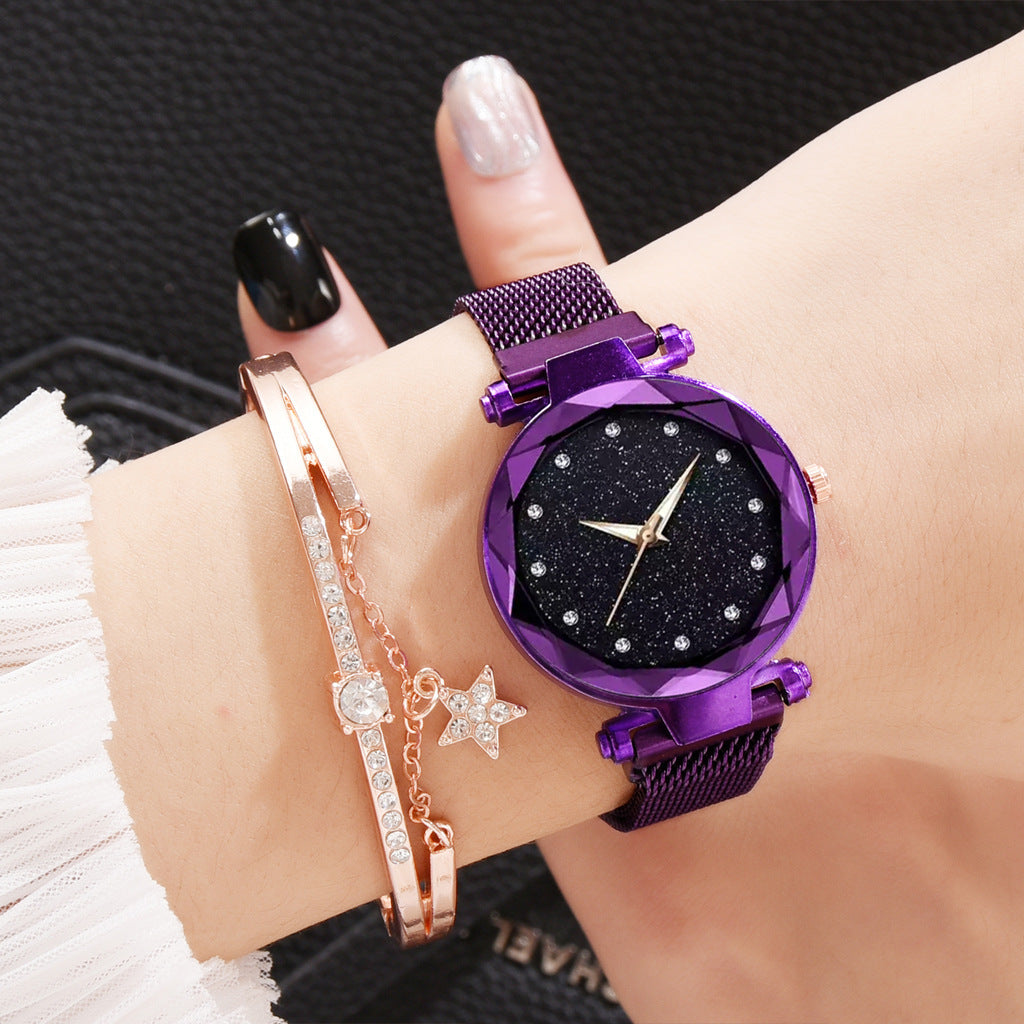 Luxury Women Watches Bracelet Set Fashion Elegant Watch