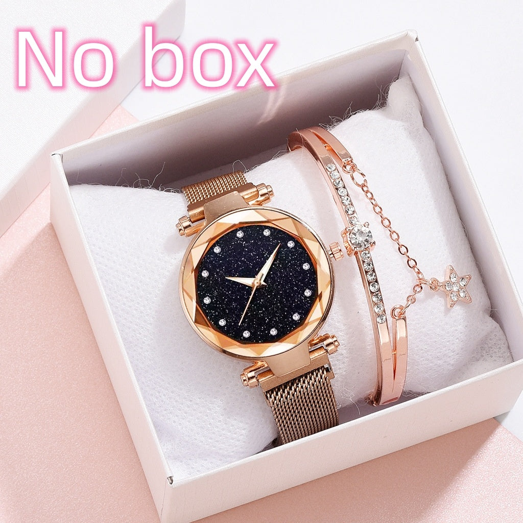 Luxury Women Watches Bracelet Set Fashion Elegant Watch