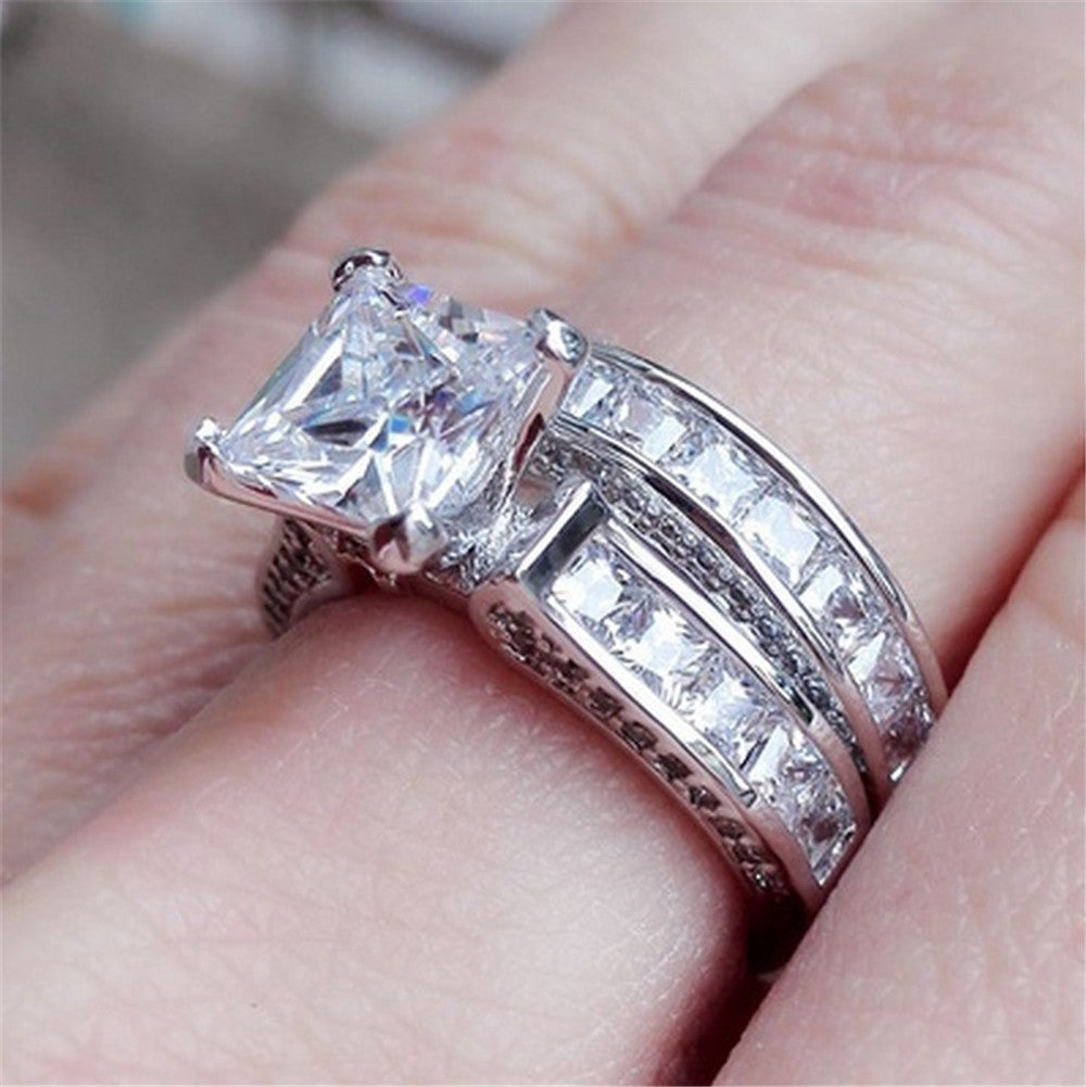 Wedding Engagement Ring Sets