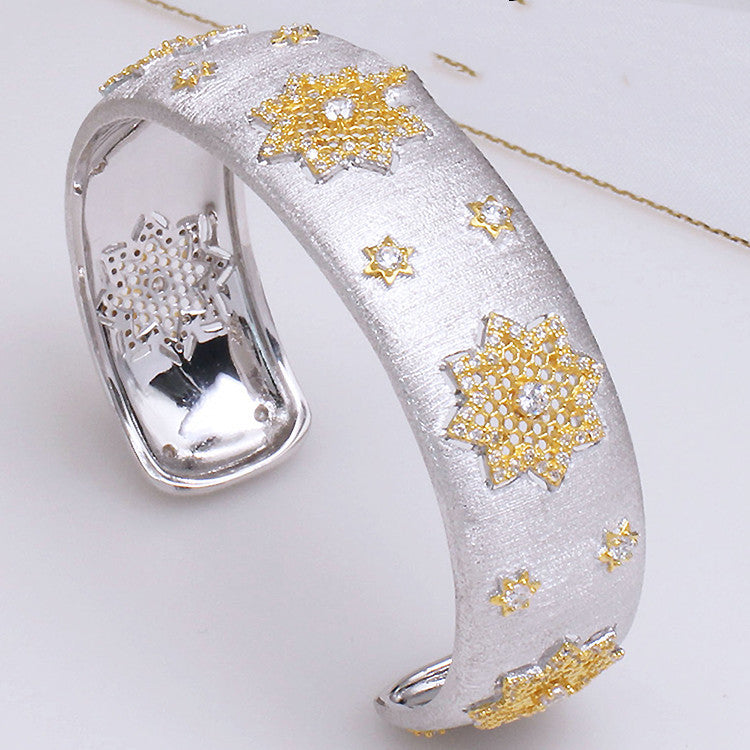 925 Silver Gold Bracelet