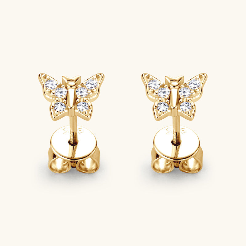 Diamond S925 Zeng Silver Earrings