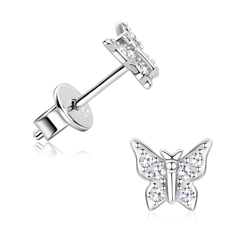 Diamond S925 Zeng Silver Earrings