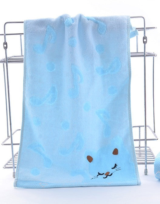 Fiber Kitten Face Bath Towels - Totta Fashion 