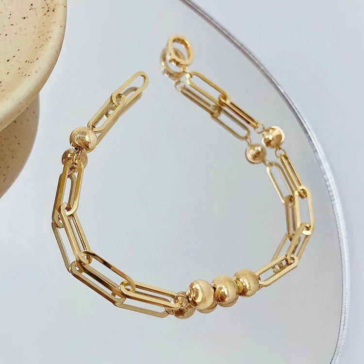 Square  Bracelet 18K gold