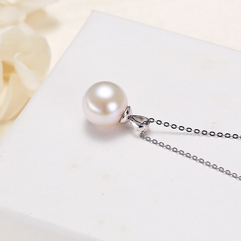 S925 Silver Pearl Necklace