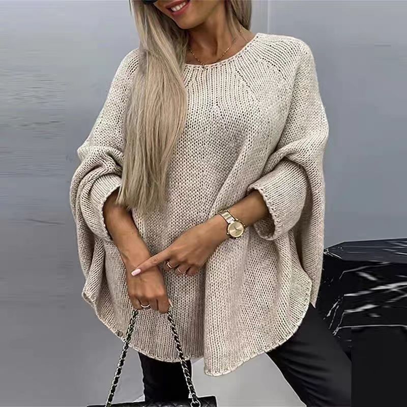 Sleeve Pullover Sweater Fashion Sweater Tops For Women