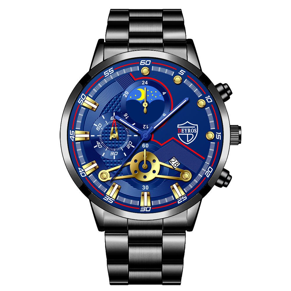 Fashion Men's Calendar Wristwatch