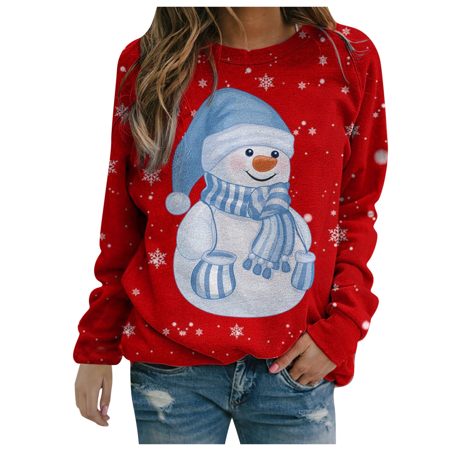 Christmas Sweater Coat Women's Clothing