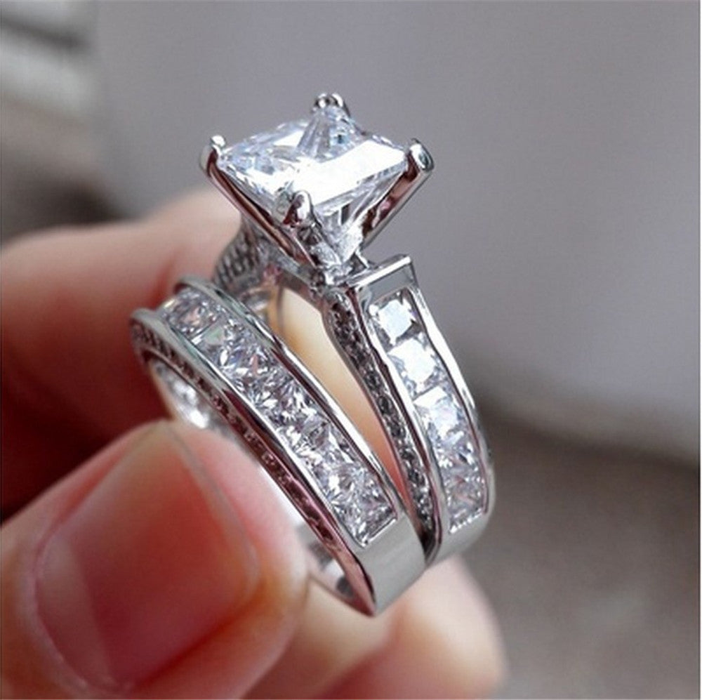 Wedding Engagement Ring Sets