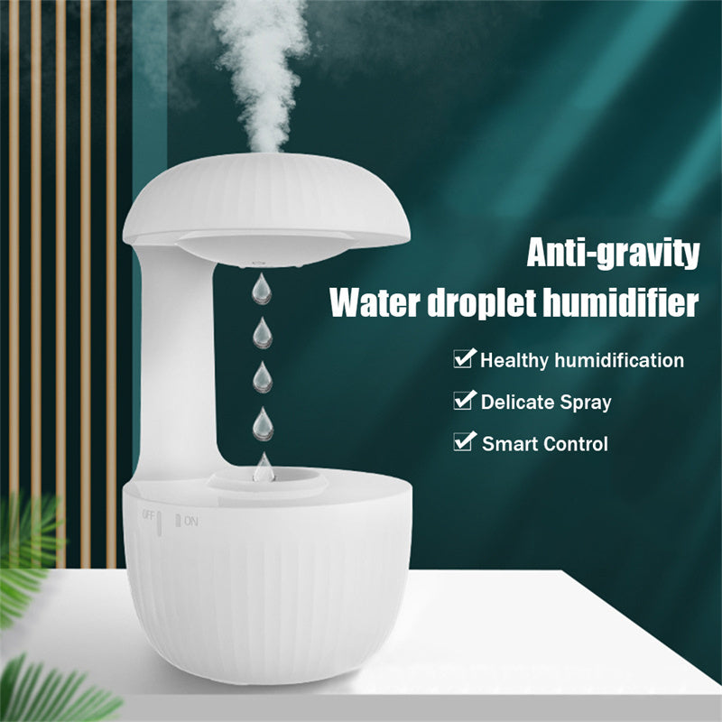 Anti-gravity Air Humidifier Mute Countercurrent Humidifier Levitating Water Drops Cool 