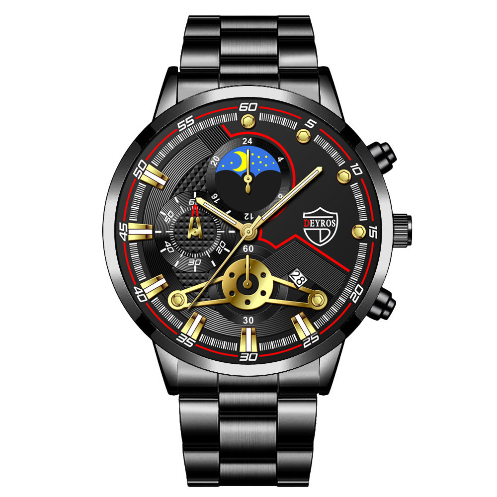 Fashion Men's Calendar Wristwatch