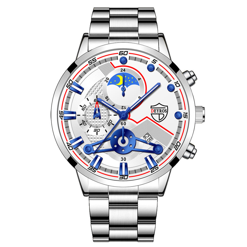 Fashion Men's Calendar Wristwatch