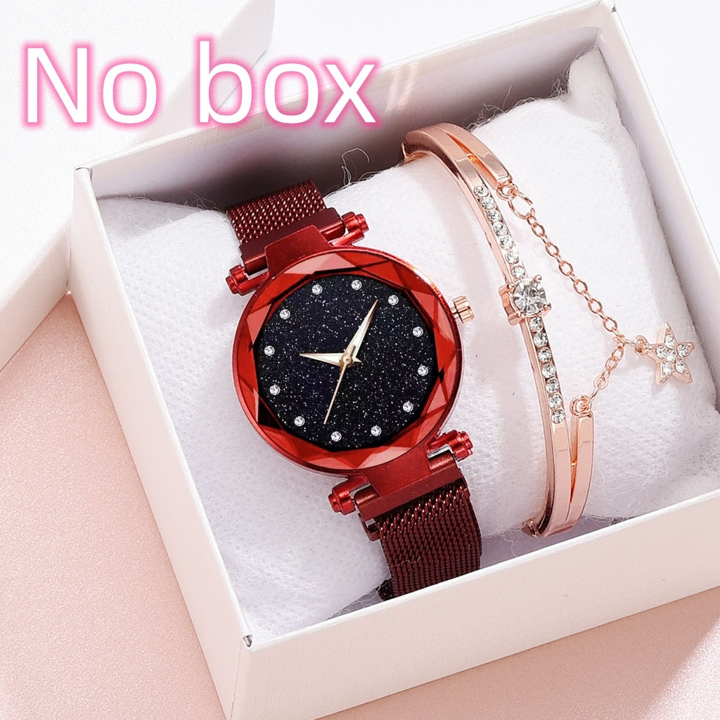 Luxury Women Watches Bracelet Set Fashion Elegant Watch