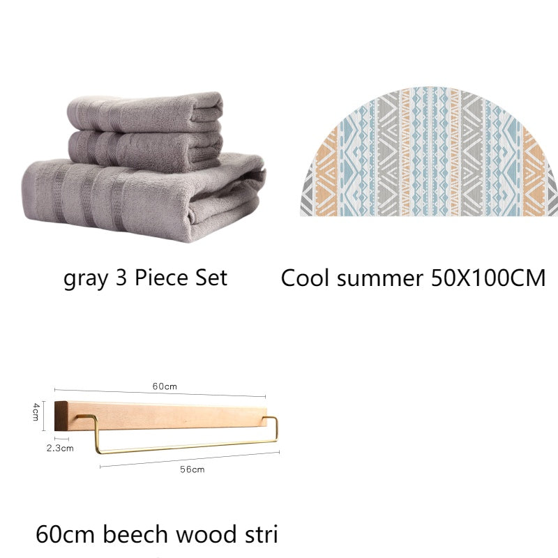 Bamboo Towel Set - Totta Fashion 