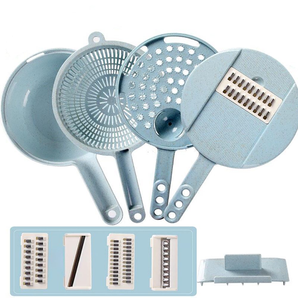 Vegetable Slicer Potato Peeler Carrot Onion Grater With Strainer Vegetable Cutter Kitchen Accessories