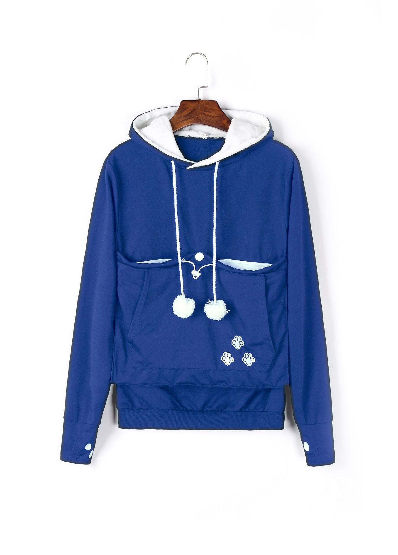 Cute Hoodies Pullover Sweatshirts With Pet Pocket