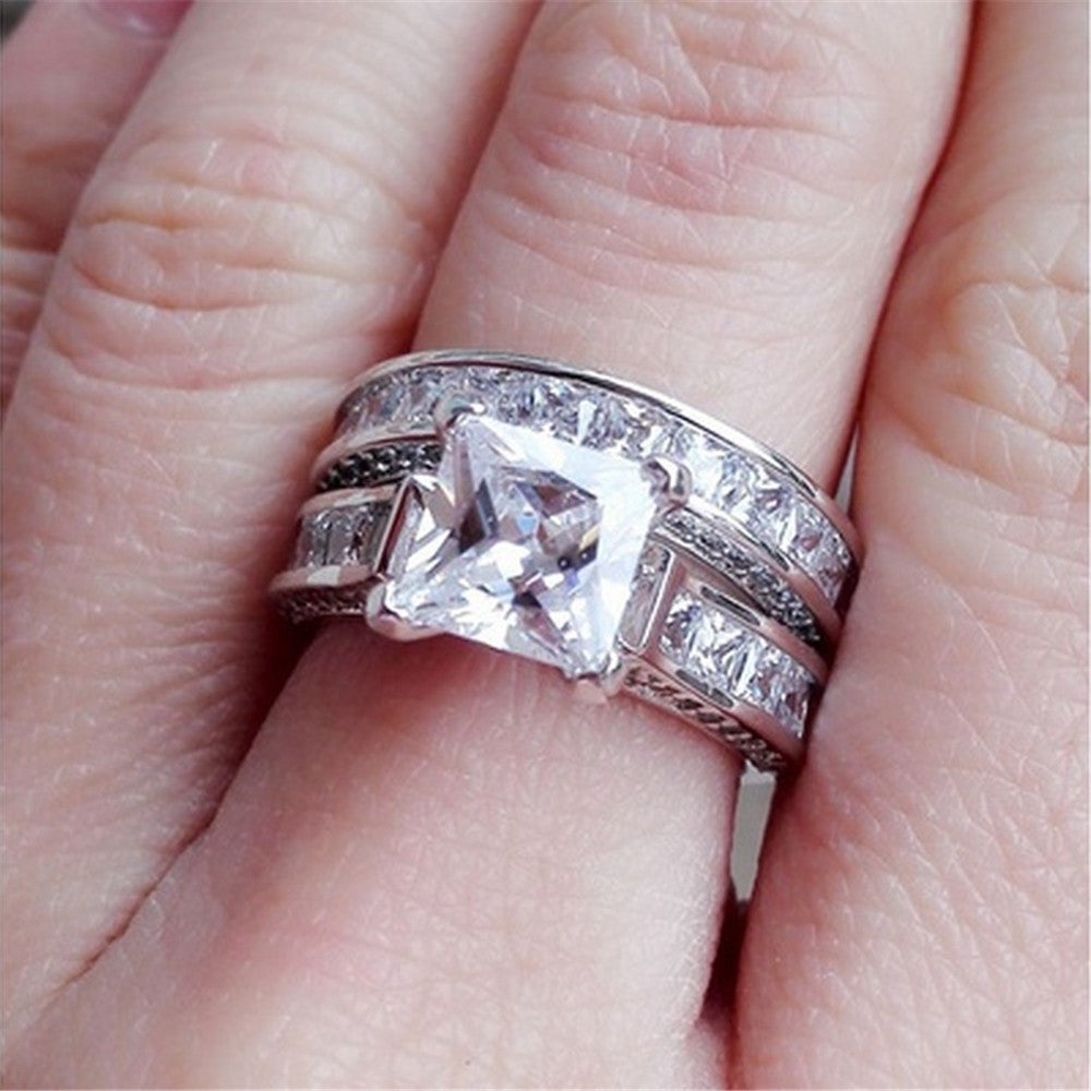 Wedding Engagement Ring Sets