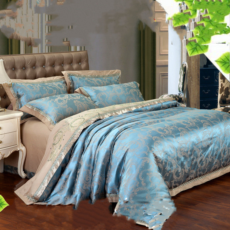 Luxury High-end Linen And Cotton Bedding Set - Totta Fashion 