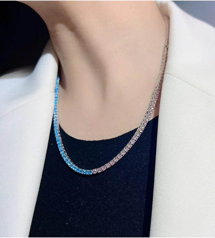 Female style Diamond Necklace