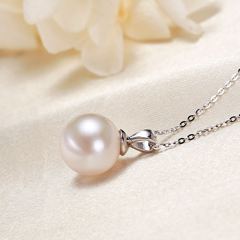 S925 Silver Pearl Necklace