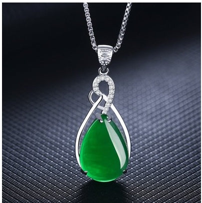 925 Silver Clavicle Necklace Fashion Pendant