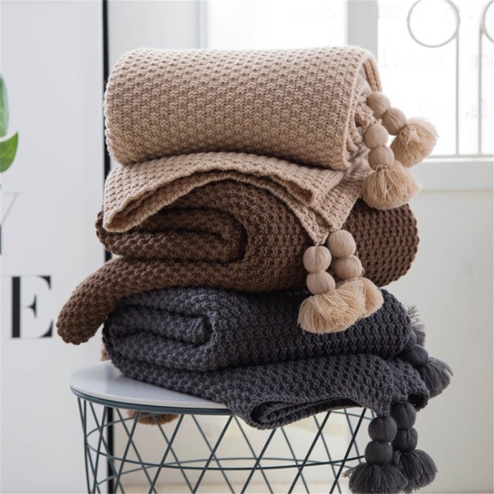  blanket wool blanket office air  blanket shawl blanket sofa leisure blanket blanket