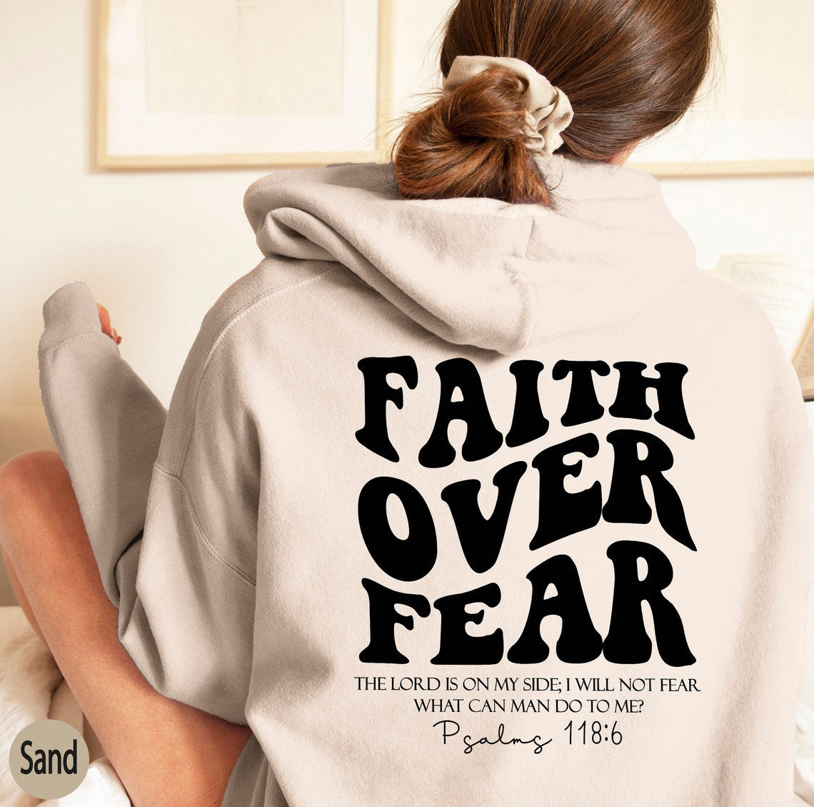 Faith Over Fear Sweatshirt Hoodie