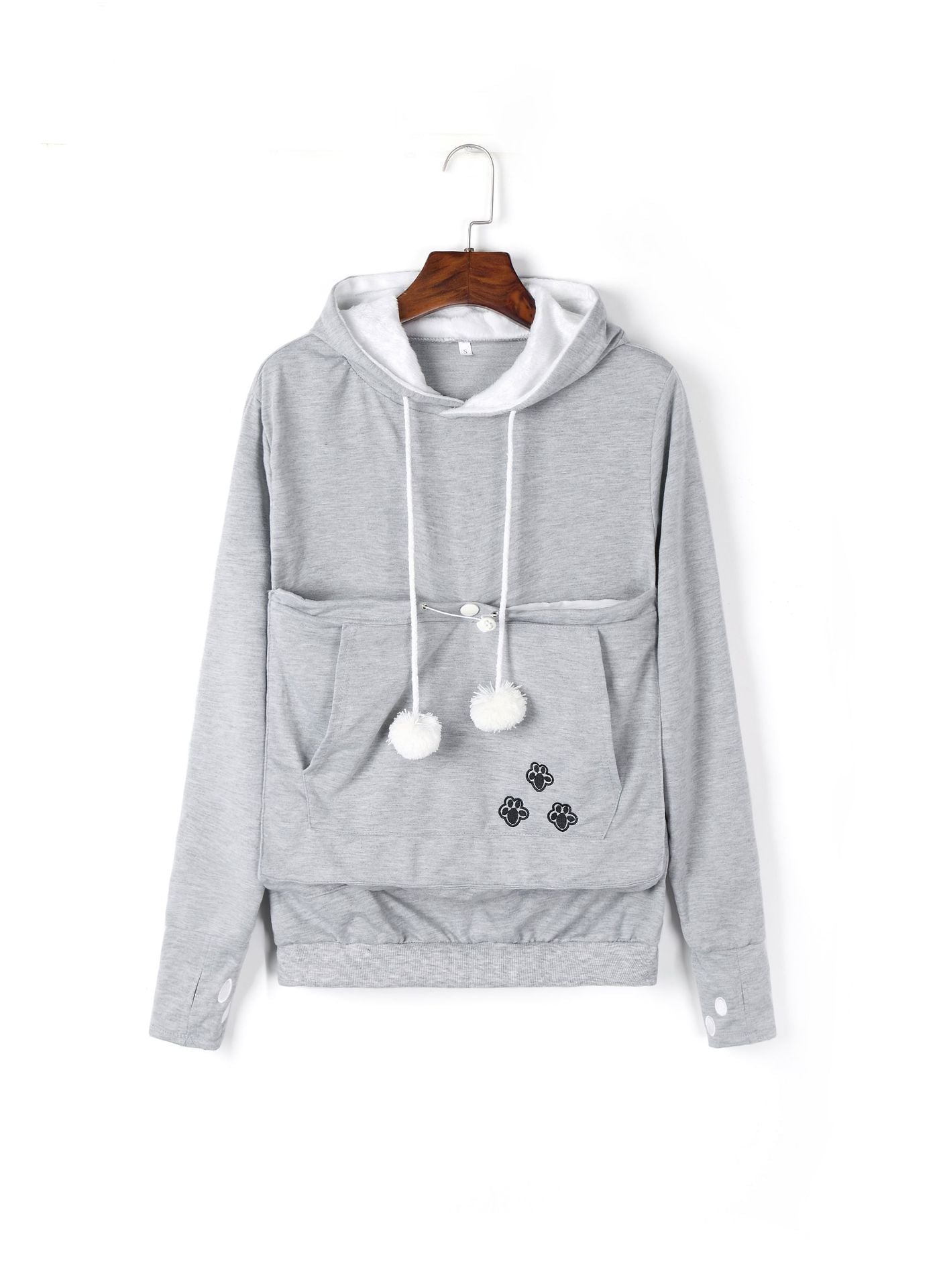 Cute Hoodies Pullover Sweatshirts With Pet Pocket