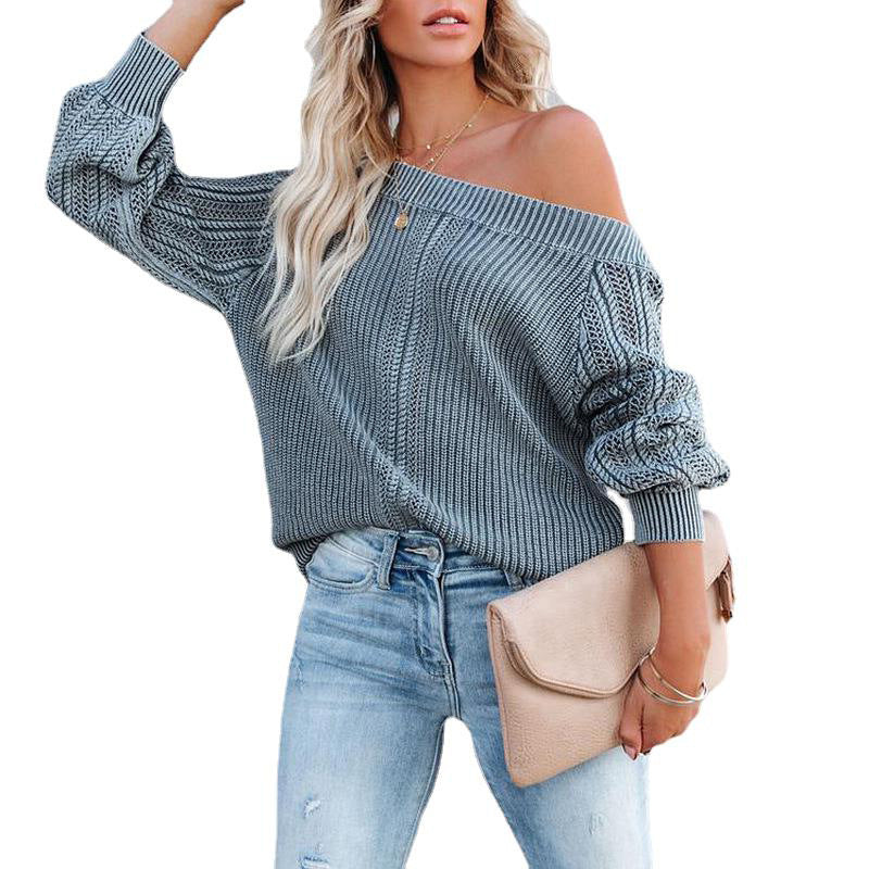 V-neck Sleeve Long Sleeve Sweater