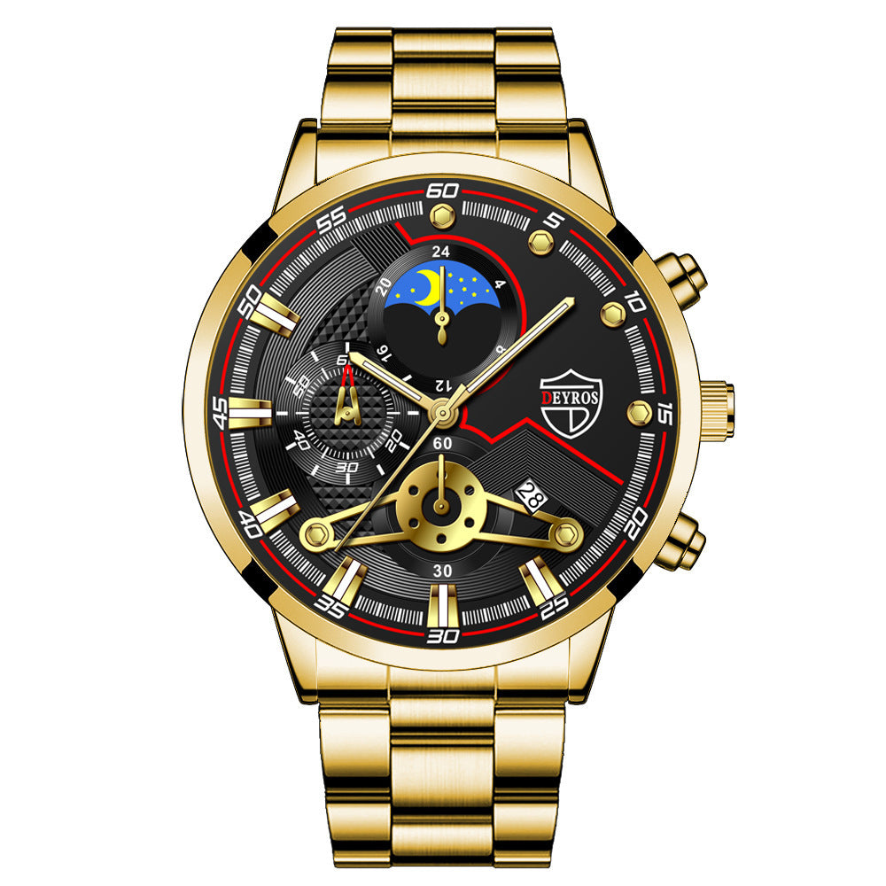 Fashion Men's Calendar Wristwatch