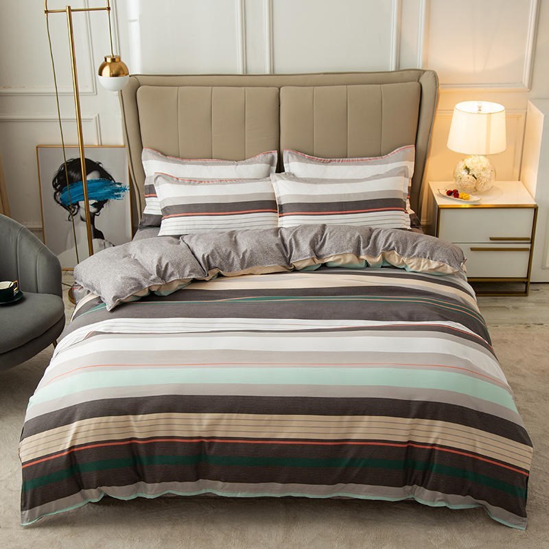 Cover Set Bed Cotton Quilt Bedsheet Bedding - Totta Fashion 