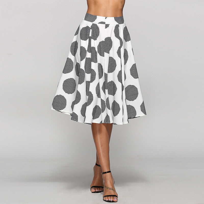 Round Slim Skirt