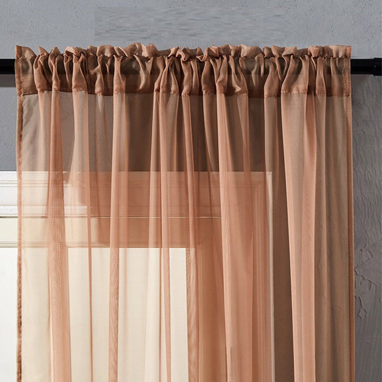 Fashionable  And Simple Pure wonderful Color Cotton And Linen Window Screen - Totta Fashion 