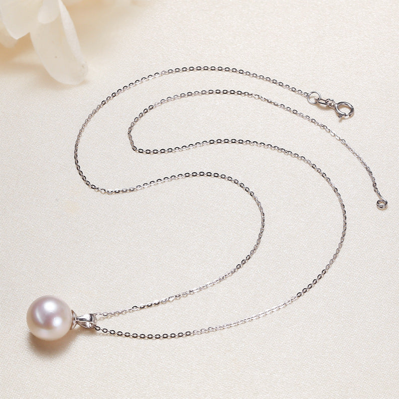 S925 Silver Pearl Necklace