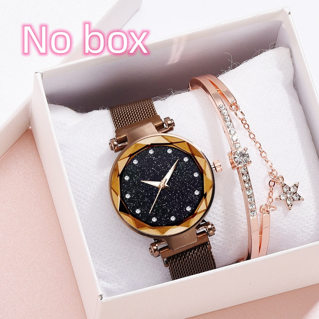 Luxury Women Watches Bracelet Set Fashion Elegant Watch