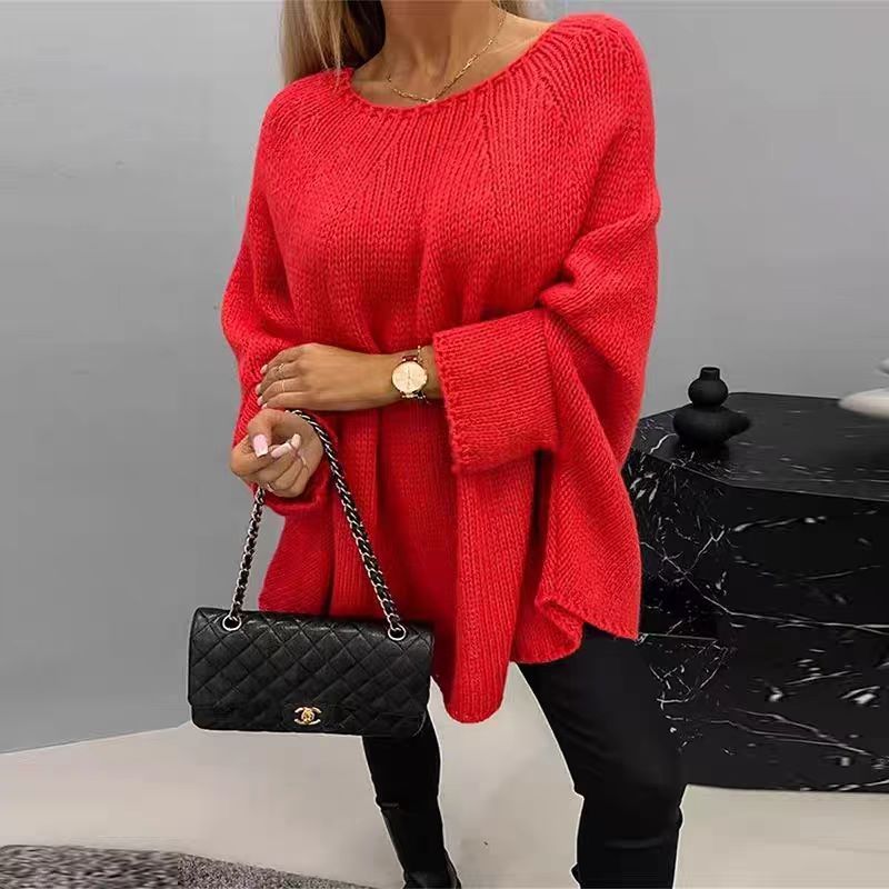 Sleeve Pullover Sweater Fashion Sweater Tops For Women