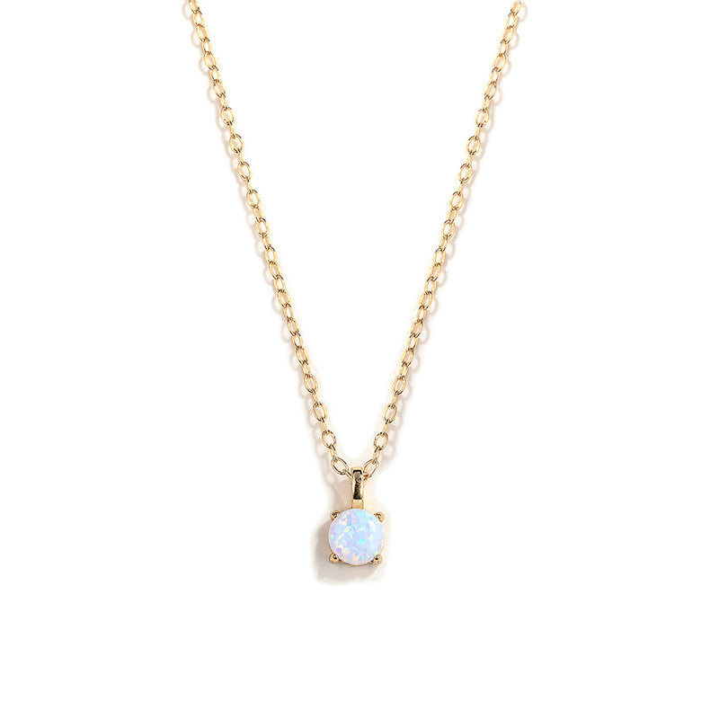 Fashion Opal Light Luxury Necklace