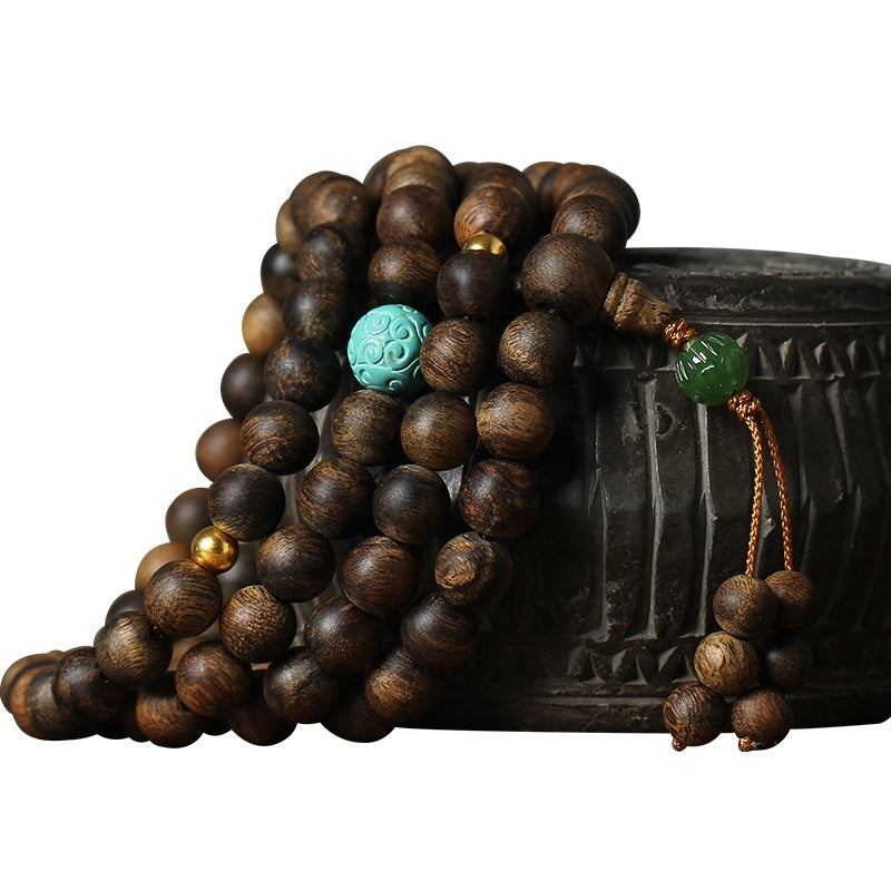 Fashion incense wood String Bracelet