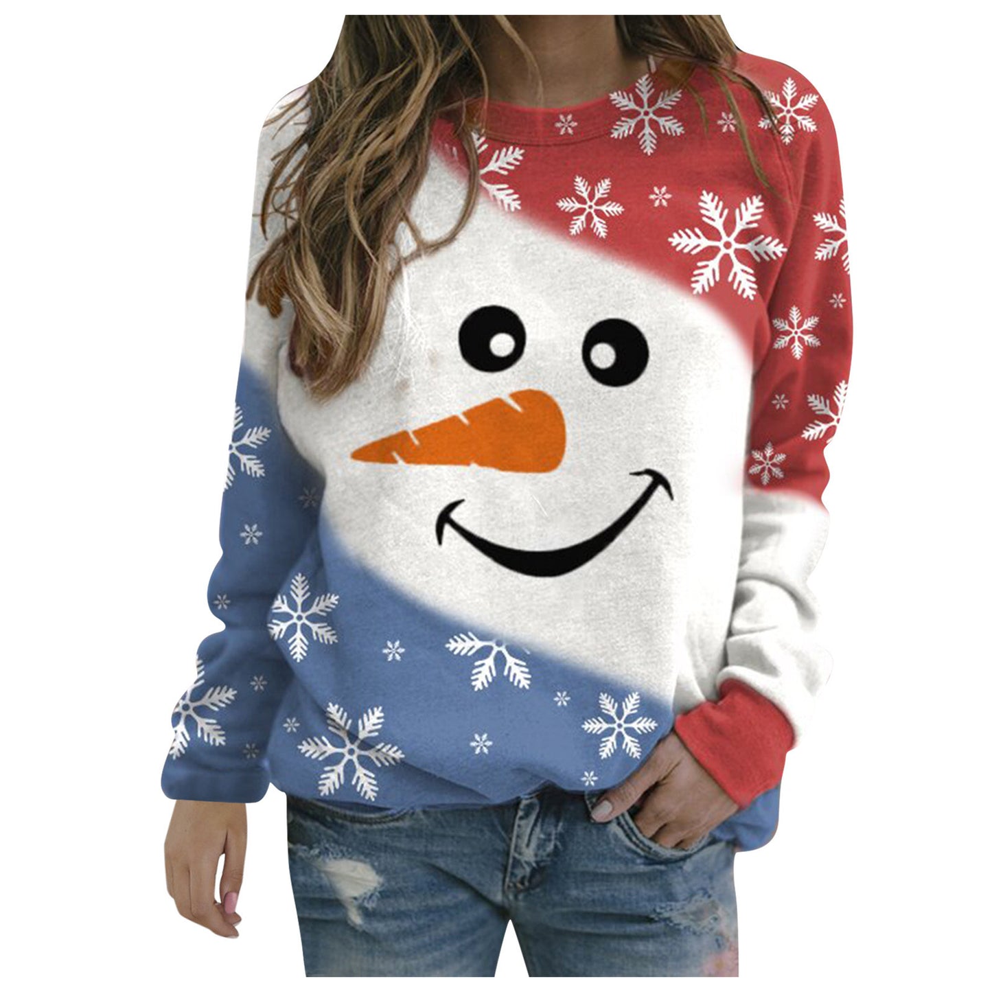 Christmas Sweater Coat Women's Clothing