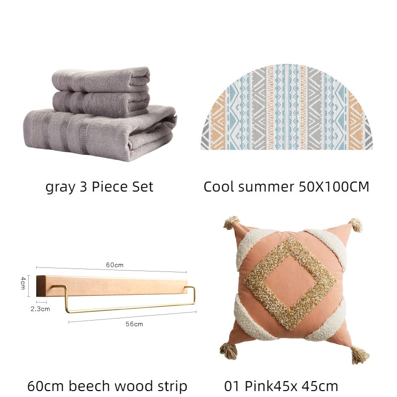 Bamboo Towel Set - Totta Fashion 